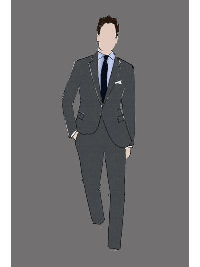 Uniform Pant Male Grey (Front Desk & Concierge)